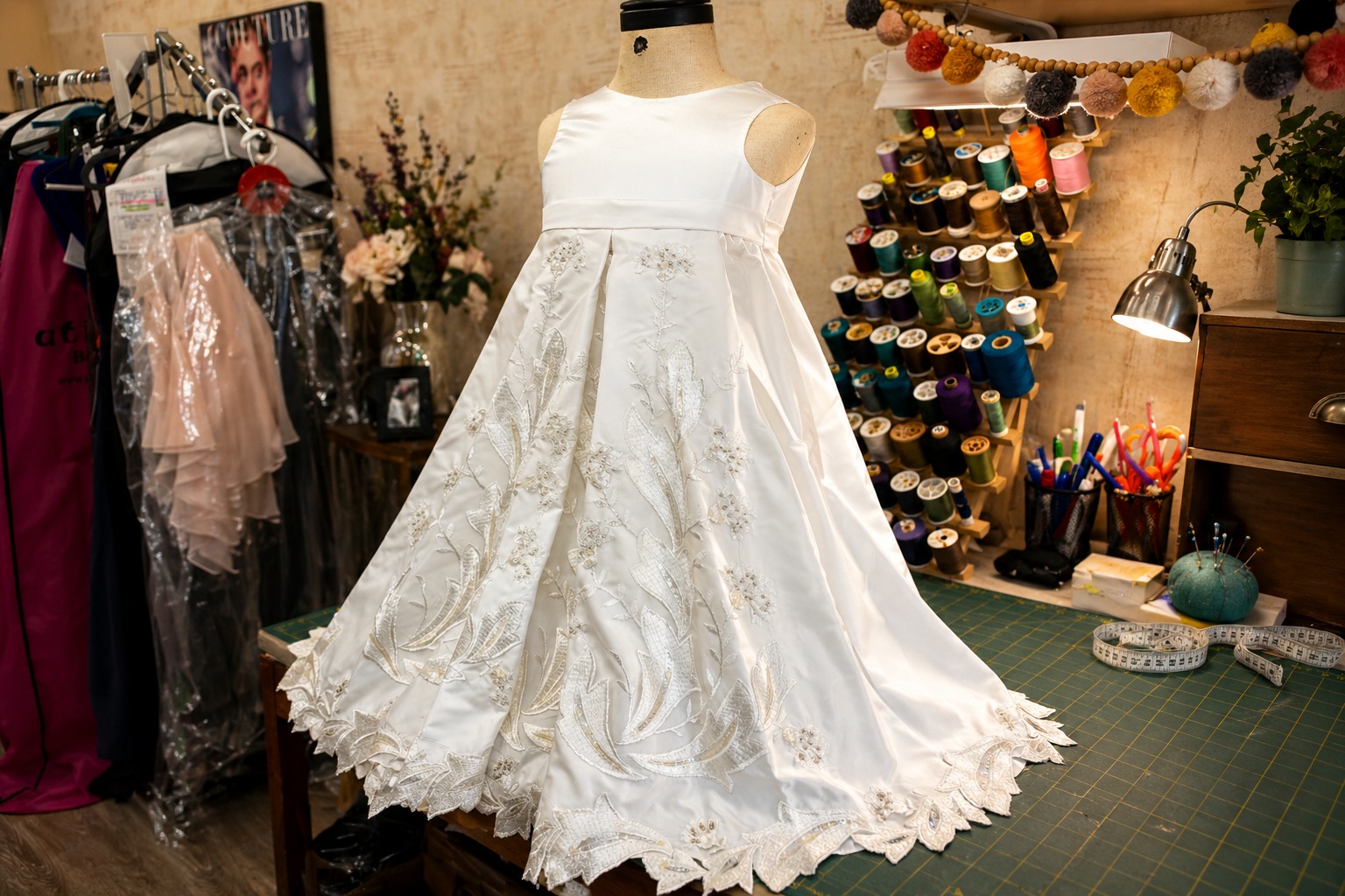 Heirloom wedding dress restoration and alteration services