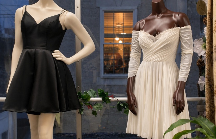 Special occasion dress alterations and evening wear fitting